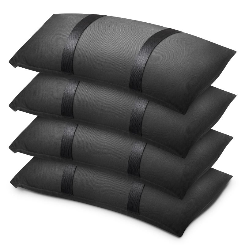Aimosen 200 LBS Umbrella Base Weights Sandbags  4 Packs Sand Bags for Weight  Weatherproof Fillable Heavy Duty Weight Sandbag for Outdoor Furniture Backyard Umbrella Garden Trampoline Poolside Accessories - Image 1